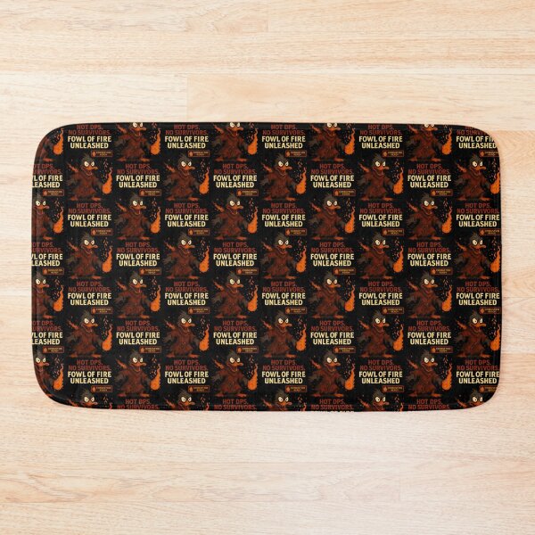 Item preview, Fowl of Fire Unleashed Hot DPS No Survivors designed and sold by TeeTimeTreasure.