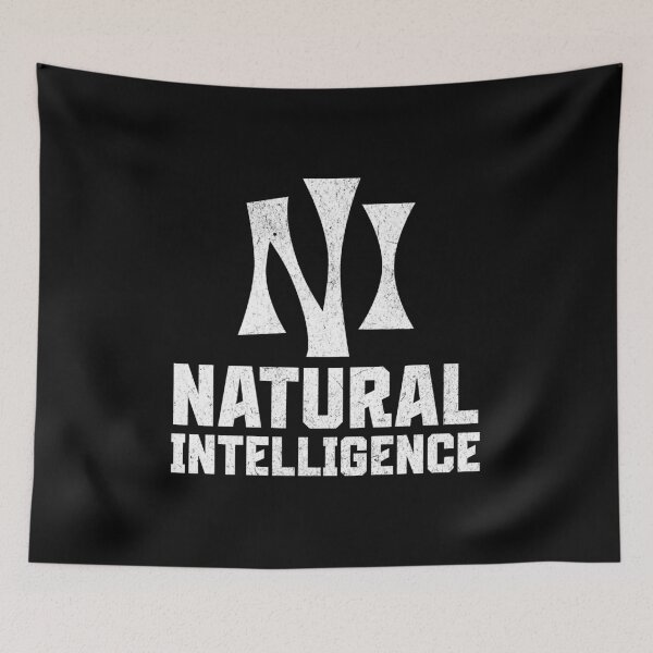 Item preview, Natural Intelligence| Anti-AI Slogan designed and sold by AnAzArt.