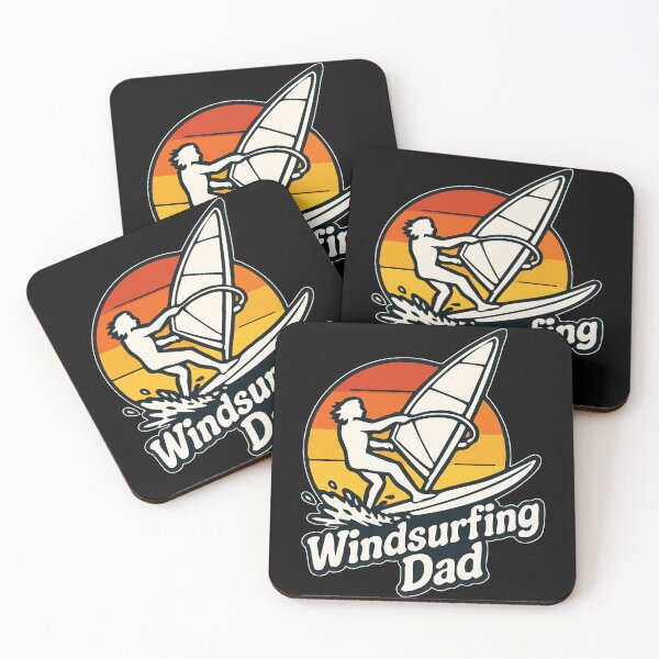 Item preview, Windsurfing Dad Surf Retro designed and sold by TomFrontierArt.