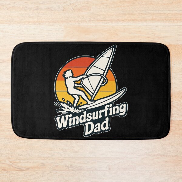 Item preview, Windsurfing Dad Surf Retro designed and sold by TomFrontierArt.