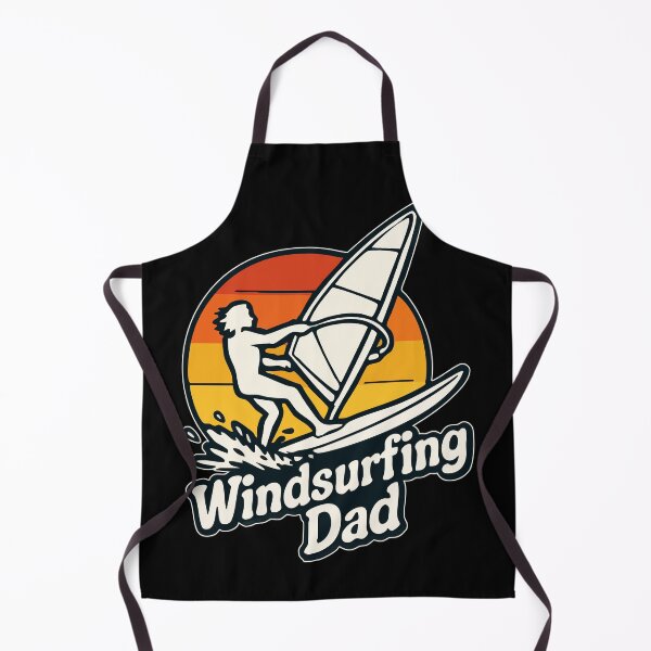 Item preview, Windsurfing Dad Surf Retro designed and sold by TomFrontierArt.