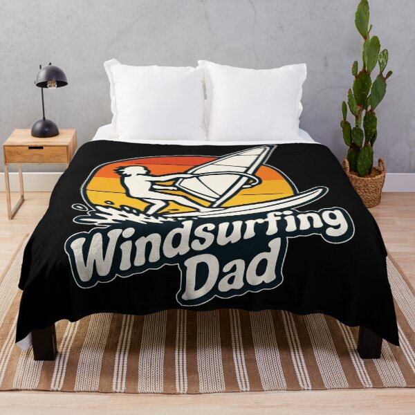 Item preview, Windsurfing Dad Surf Retro designed and sold by TomFrontierArt.
