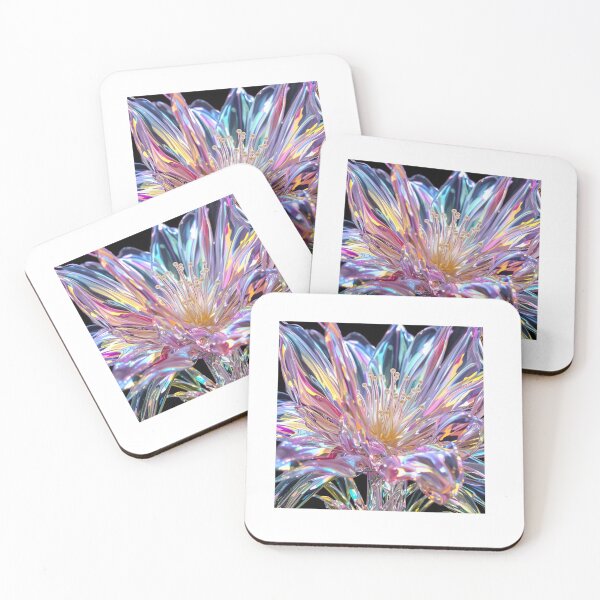 Item preview, VIBRANT OF CRYSTAL FLOWER designed and sold by Catalina Kate.