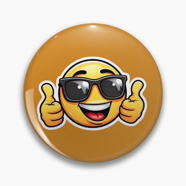 Item preview, Cool Smiley Emoji With Sunglasses designed and sold by PrintBreeze.