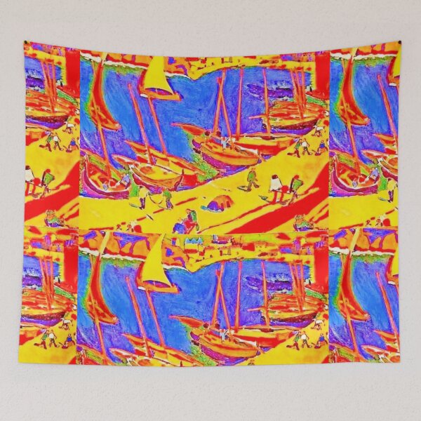 Item preview, Collioure fishing port - Andre Derain  Port de pêche de Collioure (Derain) designed and sold by CristalleLisa.