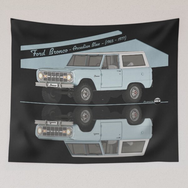 Item preview, Ford Bronco - Arcadian Blue (1965–1977) – The Original 4x4 designed and sold by Azaziel.