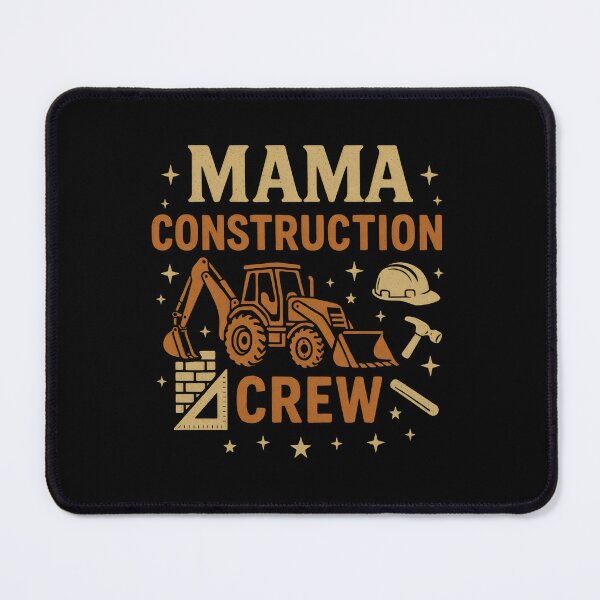 Item preview, Matching couple- Mama Construction Crew designed and sold by DemureArtsy.