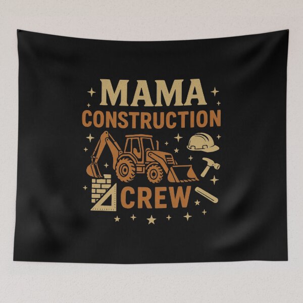 Item preview, Matching couple- Mama Construction Crew designed and sold by DemureArtsy.