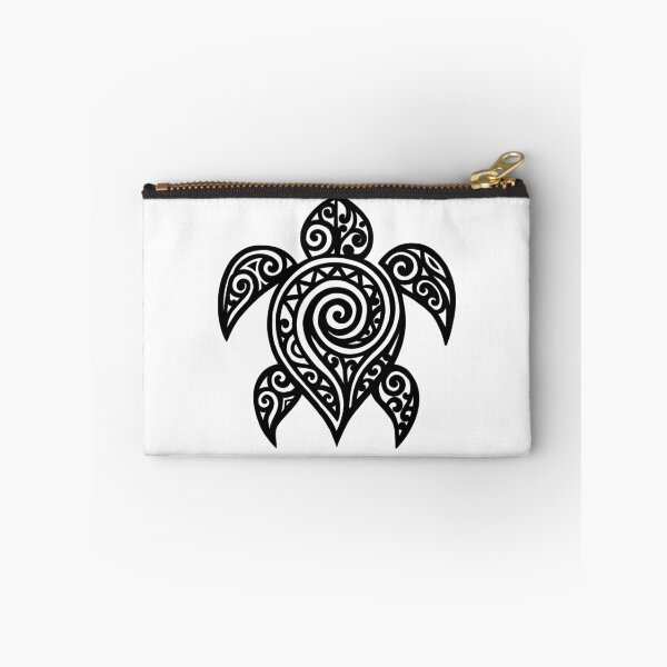 Item preview, Minimalist Maori tribal style turtle  designed and sold by JuKoArt.