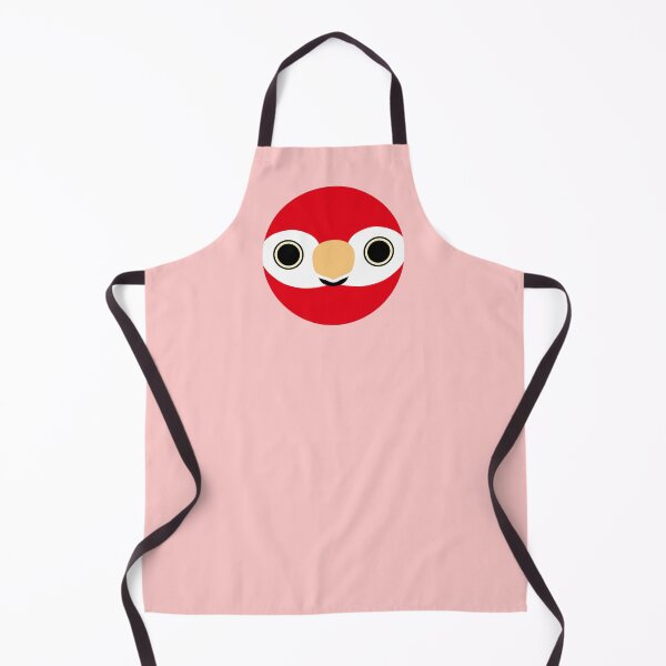 Item preview, The face of a Scarlet macaw designed and sold by INKOYADO.