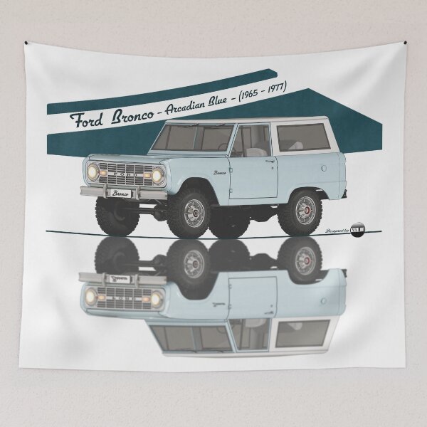 Item preview, Ford Bronco - Arcadian Blue (1965–1977) – The Original 4x4 designed and sold by Azaziel.
