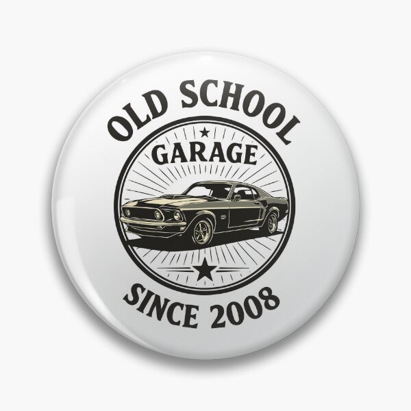 Item preview, Old School Garage - #PM0003-3 designed and sold by Vex Carver.