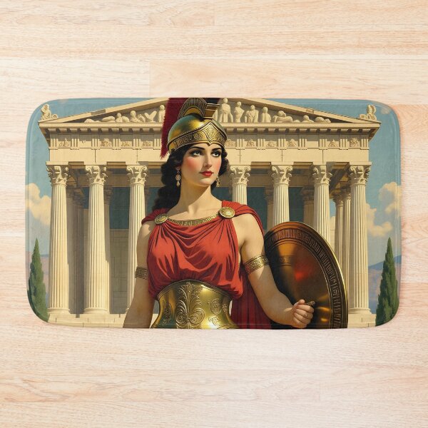 Item preview, Athena – Greek Goddess of Wisdom, Strategy, and Justice designed and sold by SoniaSarkali.