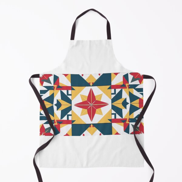 Item preview, Colorful Barn Quilt – Geometric Folk Art Design designed and sold by MerchVersum.