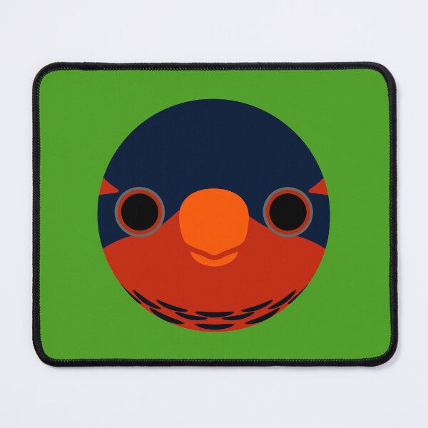 Item preview, The face of a Ornate lorikeet designed and sold by INKOYADO.