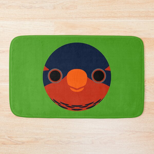 Item preview, The face of a Ornate lorikeet designed and sold by INKOYADO.
