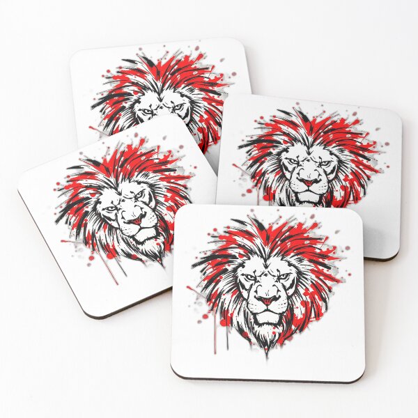 Item preview, Fiery Lion Expression Art designed and sold by sharon1210.