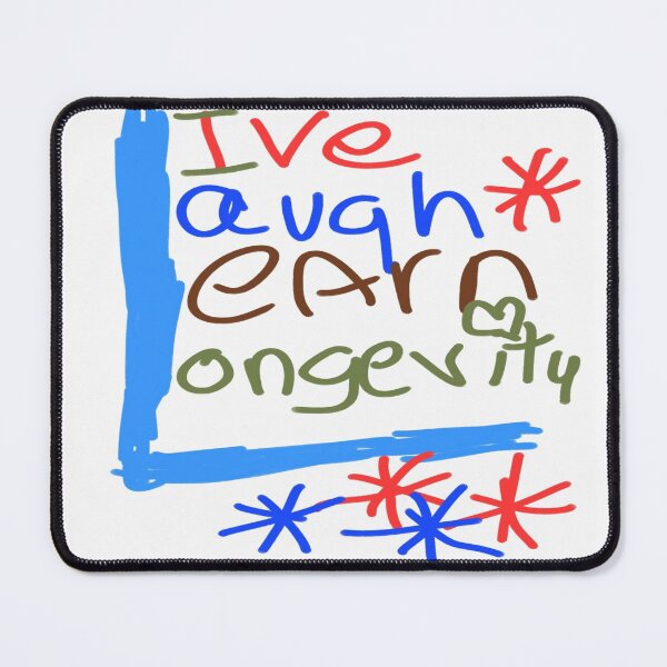 Item preview, LIVE LAUGH LEARN LONGEVITY ❤️❤️❤️ designed and sold by Artqween .