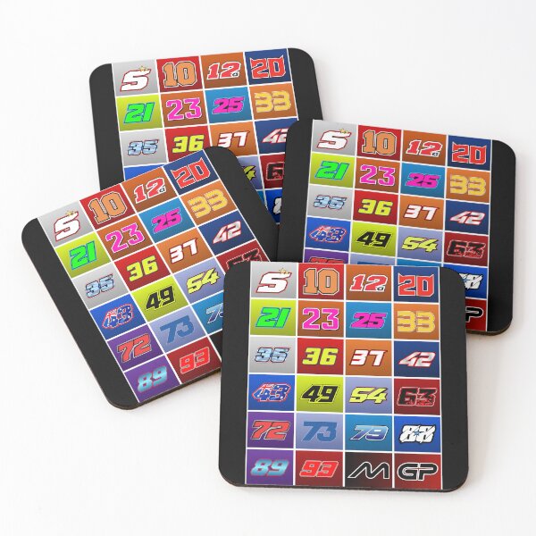 Item preview, 2025 MotoGP Full Grid Numbers Art Print Tribute designed and sold by Fan Art Station .
