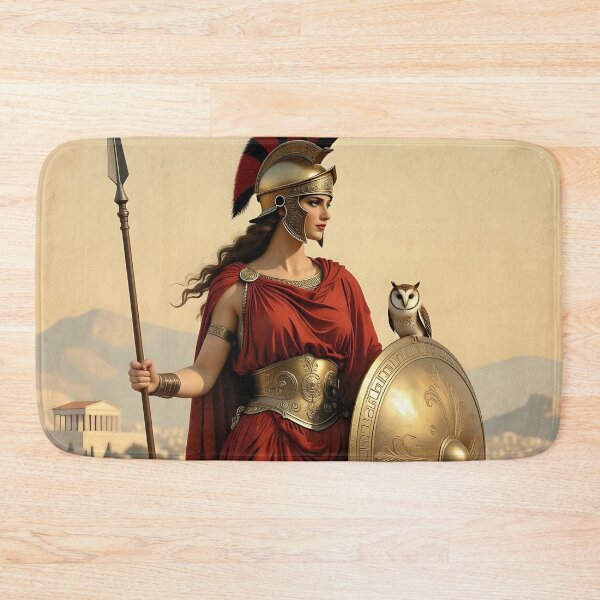 Item preview, Athena – Greek Goddess of Wisdom, Strategy, and Justice designed and sold by SoniaSarkali.