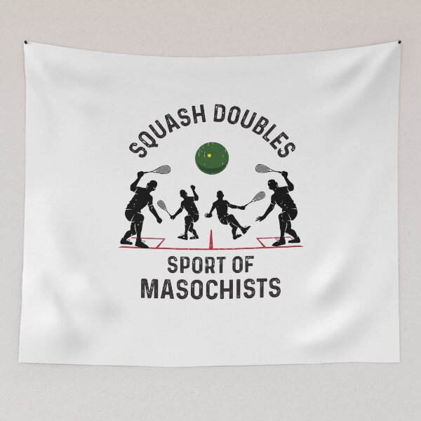 Item preview, Squash Doubles Sport for Masochists designed and sold by oberdoofus.