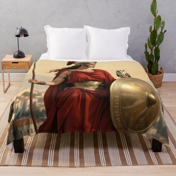 Item preview, Athena – Greek Goddess of Wisdom, Strategy, and Justice designed and sold by SoniaSarkali.