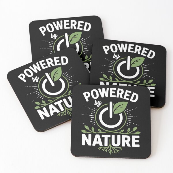 Item preview, Powered by nature - Nature online - Say it with nature - Free nature for all - Nature rules - Nature the solution designed and sold by JansenGS.