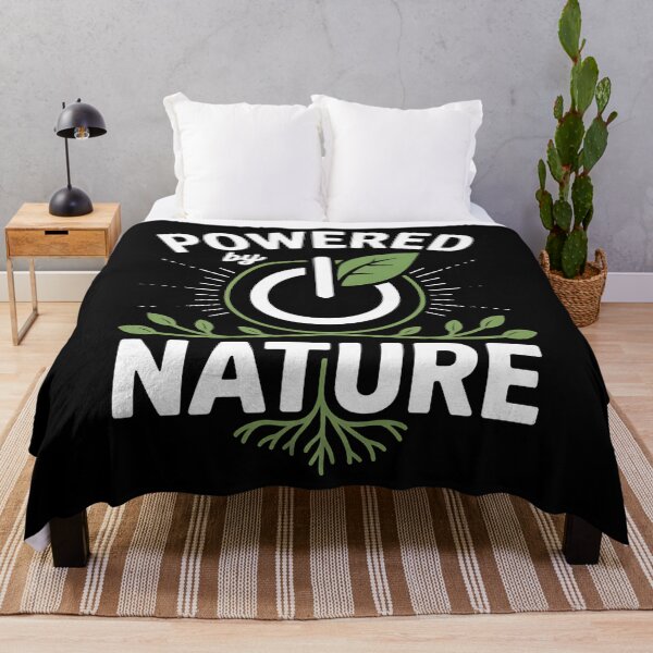 Item preview, Powered by nature - Nature online - Say it with nature - Free nature for all - Nature rules - Nature the solution designed and sold by JansenGS.