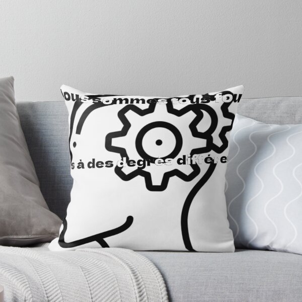 Item preview, We are all crazy, but to varying degrees - Creative T-shirt designed and sold by BonjourPrints.