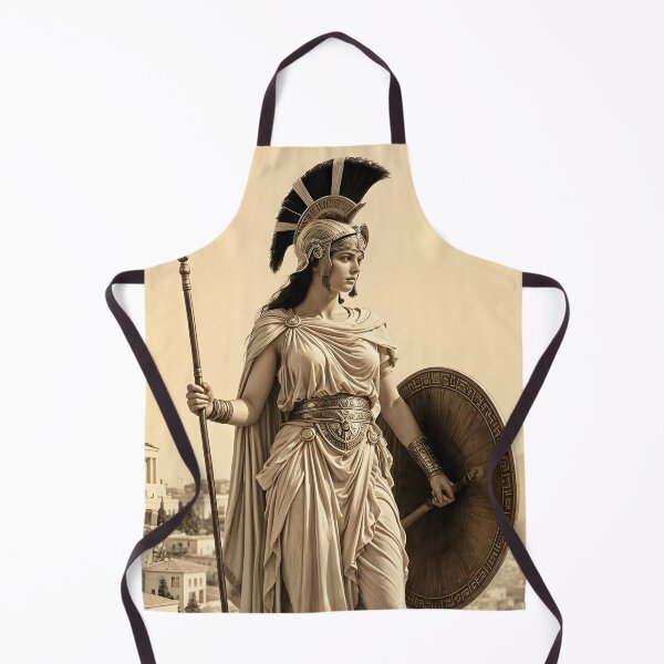 Item preview, Athena – Greek Goddess of Wisdom, Strategy, and Justice designed and sold by SoniaSarkali.