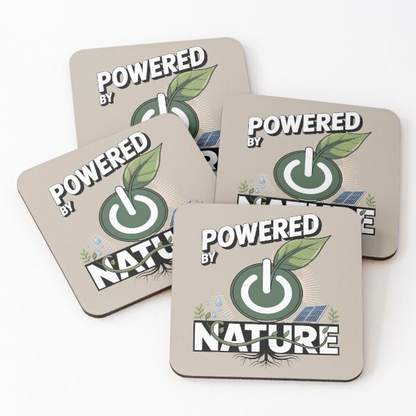 Item preview, Powered by nature - Say it with nature - Free nature for all - Nature rules - Nature the solution designed and sold by JansenGS.