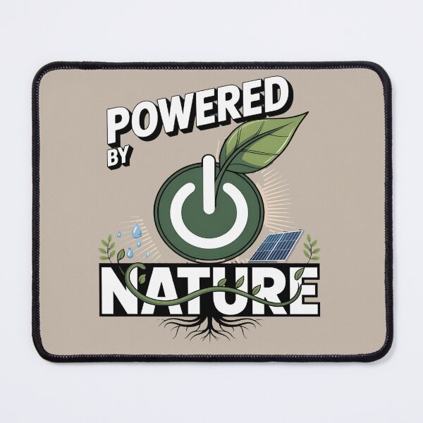 Item preview, Powered by nature - Say it with nature - Free nature for all - Nature rules - Nature the solution designed and sold by JansenGS.