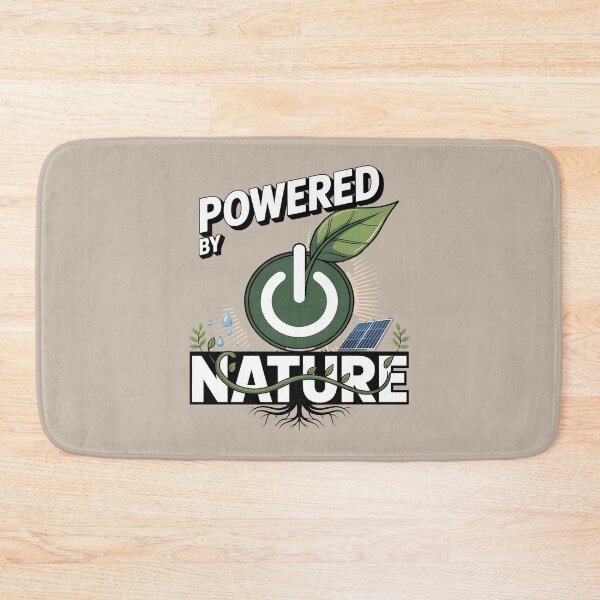 Item preview, Powered by nature - Say it with nature - Free nature for all - Nature rules - Nature the solution designed and sold by JansenGS.