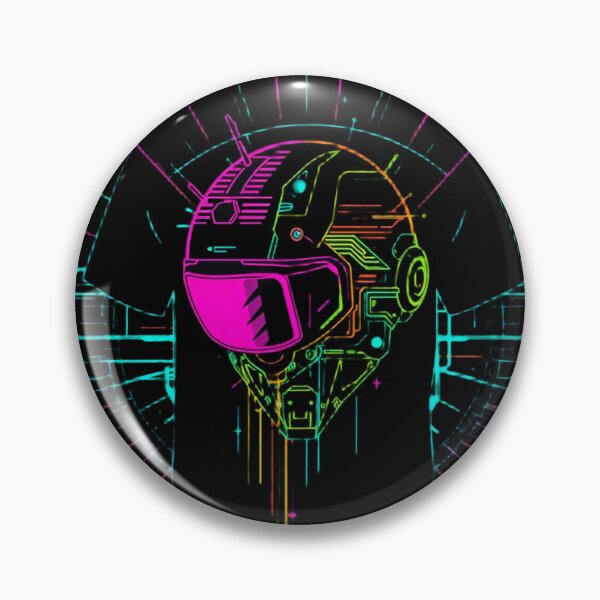 Artikelvorschau, Neon Cyber Tech entworfen und verkauft von TeeTastic Designs.