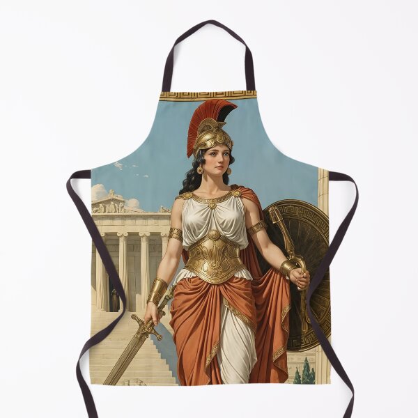 Item preview, Athena – Greek Goddess of Wisdom, Strategy, and Justice designed and sold by SoniaSarkali.
