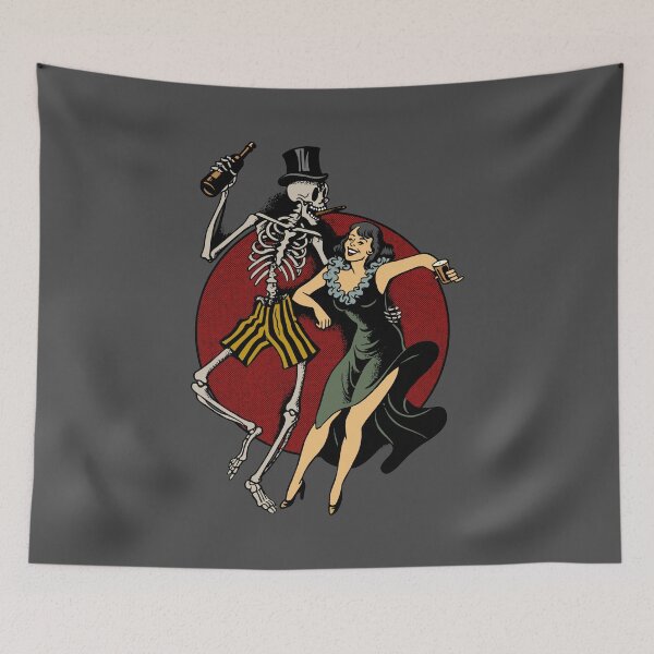 Item preview, Vintage Skeleton and Thot Liquor Madness designed and sold by Kujo Dangerous Vintage.