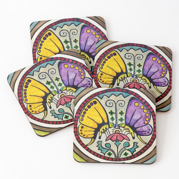 Item preview, Butterfly - Medallion by walter anderson designed and sold by KaijuNoKaiju.