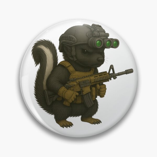 Item preview, Tactical Skunk  designed and sold by FreeSpiritWR.
