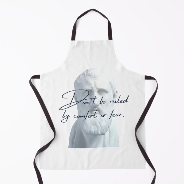 Item preview, Don't be ruled by comfort or fear by Stoic Philosopher Zeno of Citium designed and sold by LexaArtworks.
