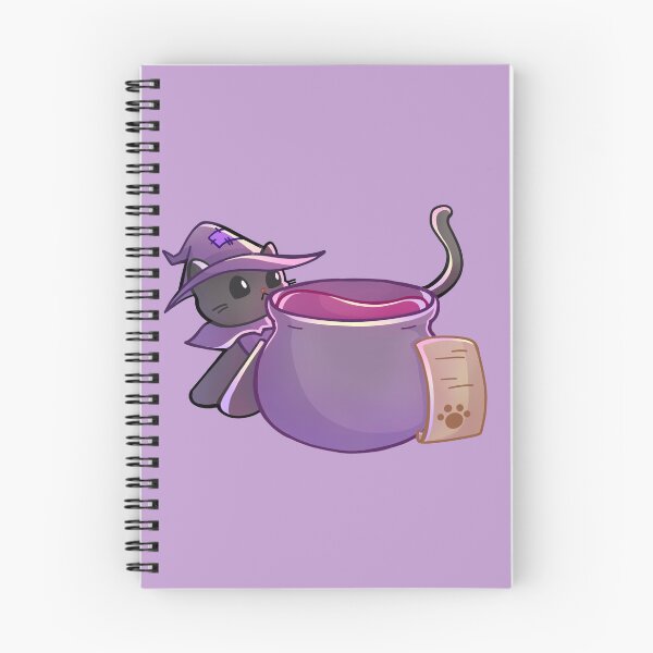 Item preview, Witch Cat Cauldron designed and sold by franzieart.