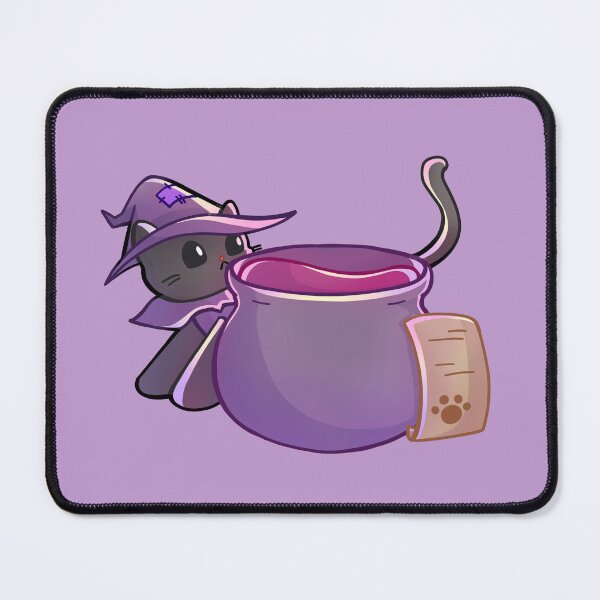 Item preview, Witch Cat Cauldron designed and sold by franzieart.