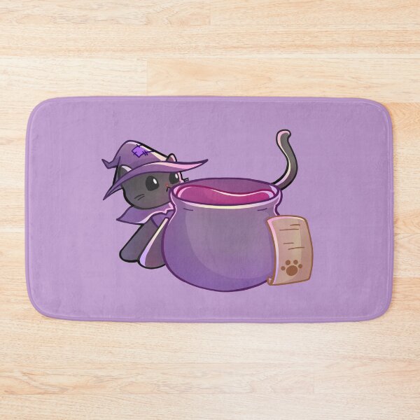 Item preview, Witch Cat Cauldron designed and sold by franzieart.