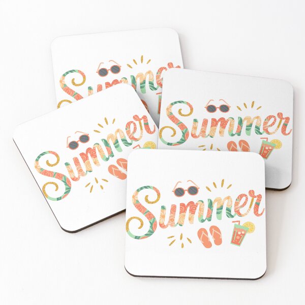 Item preview, Floral Summer Typography Design designed and sold by ArtfulWeave.