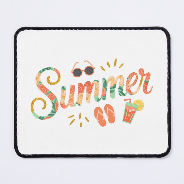Item preview, Floral Summer Typography Design designed and sold by ArtfulWeave.