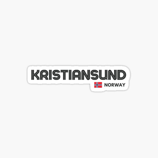 Item preview, Kristiansund - Norway  designed and sold by Sketch-Shack.