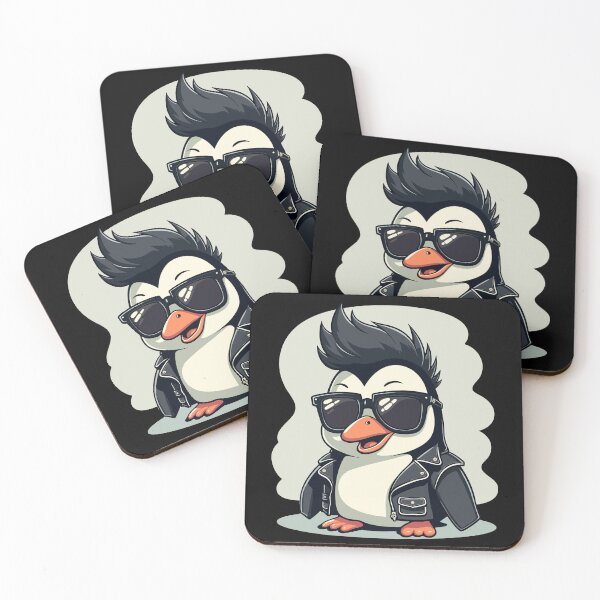 Item preview, Rebel Penguin - Ready to rock designed and sold by Hans-Design.