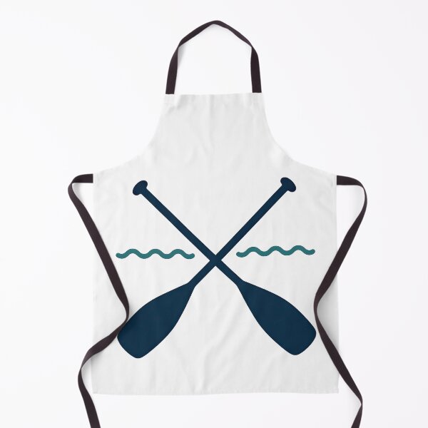 Item preview, Minimalist Paddles and Waves Icon designed and sold by ArtfulWeave.
