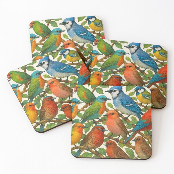 Item preview, A splendid display of colours in a bird paradise designed and sold by Sigtrix.