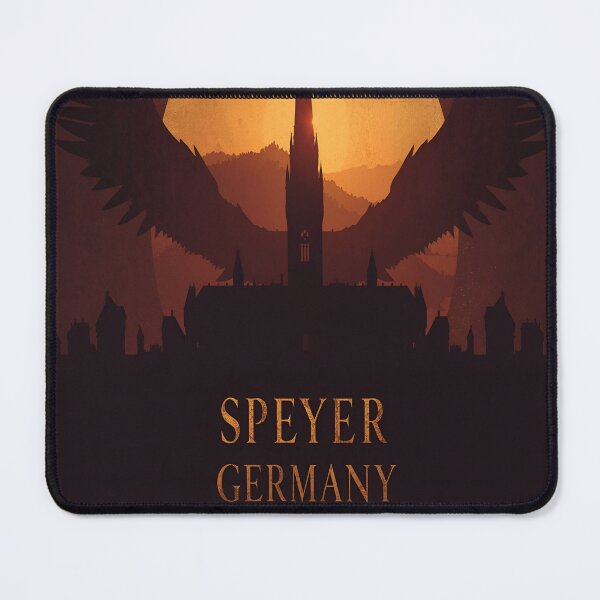 Item preview, Speyer Cathedral Eagle Silhouette Germany Gothic Art designed and sold by Aicrag-Shop.