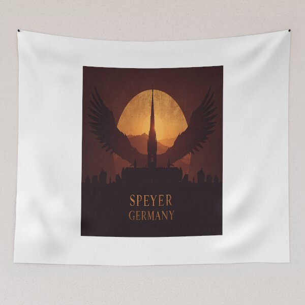 Item preview, Speyer Cathedral Eagle Silhouette Germany Gothic Art designed and sold by Aicrag-Shop.